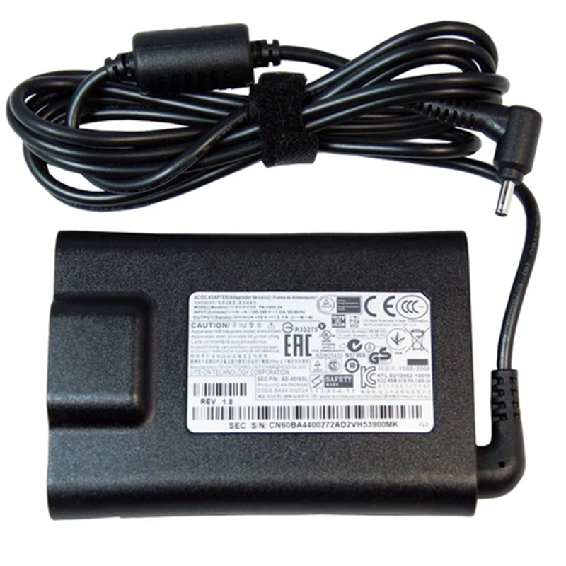 Original Samsung 19V 2.1A 40W OEM Laptop AC Adapter Charger PA-1400-14, 3.0*1.1mm